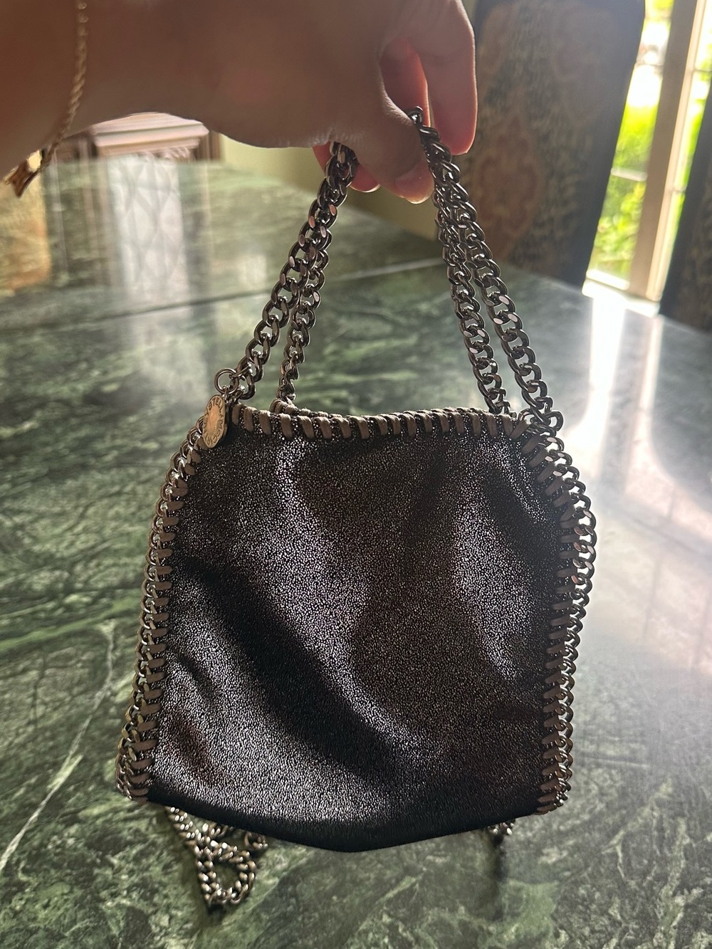Stella McCartney Vegetarian Sued Bag